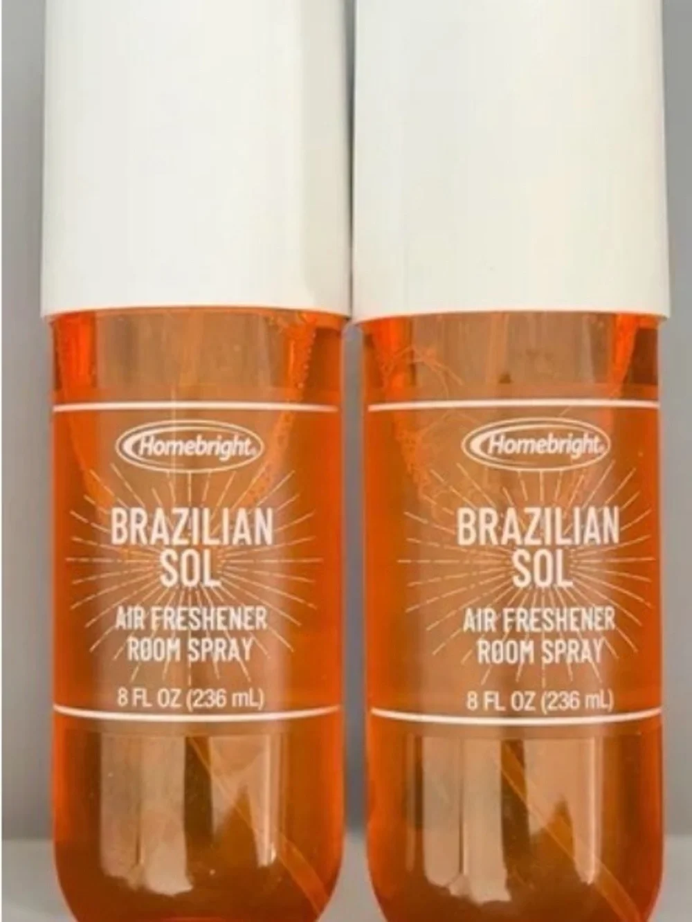 Homebright Brazilian Sol Orange Room Spray Duo